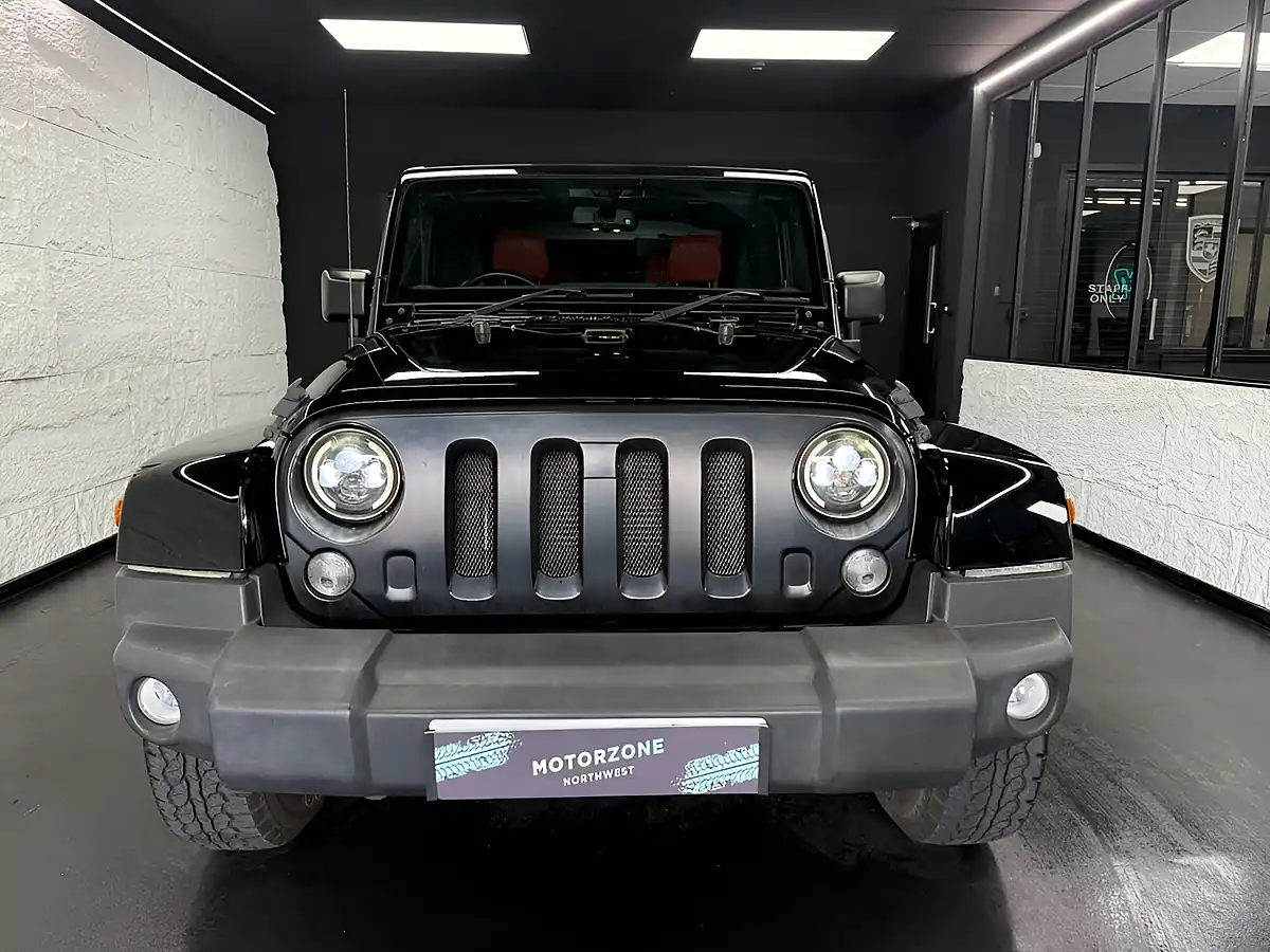 Used 2016 Jeep Wrangler Sahara Black - Interior and Exterior details 8