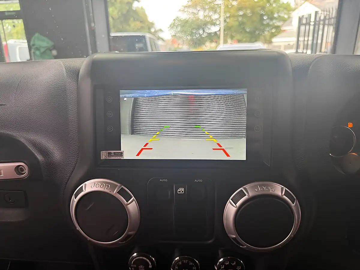 Used 2016 Jeep Wrangler Sahara Black - Interior and Exterior details 9