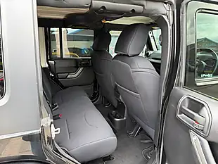 Used 2016 Jeep Wrangler Sport Unlimited Black - Interior and Exterior details 12