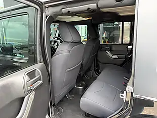 Used 2016 Jeep Wrangler Sport Unlimited Black - Interior and Exterior details 13