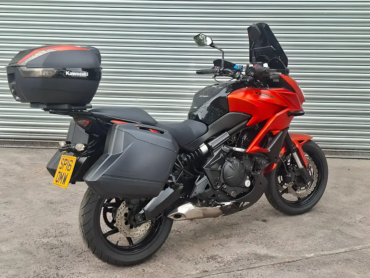 Used 2016 Kawasaki Versys 650 Orange - Interior and Exterior details 8
