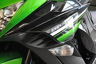 Used 2016 Kawasaki Z1000-SX Full Luggage Green - Interior and Exterior details 11