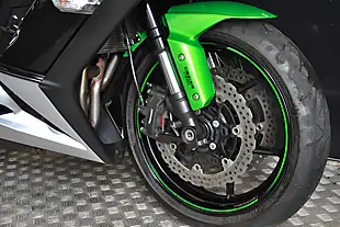 Used 2016 Kawasaki Z1000-SX Full Luggage Green - Interior and Exterior details 18