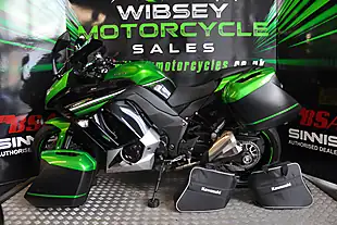 Used 2016 Kawasaki Z1000-SX Full Luggage Green - Interior and Exterior details 2
