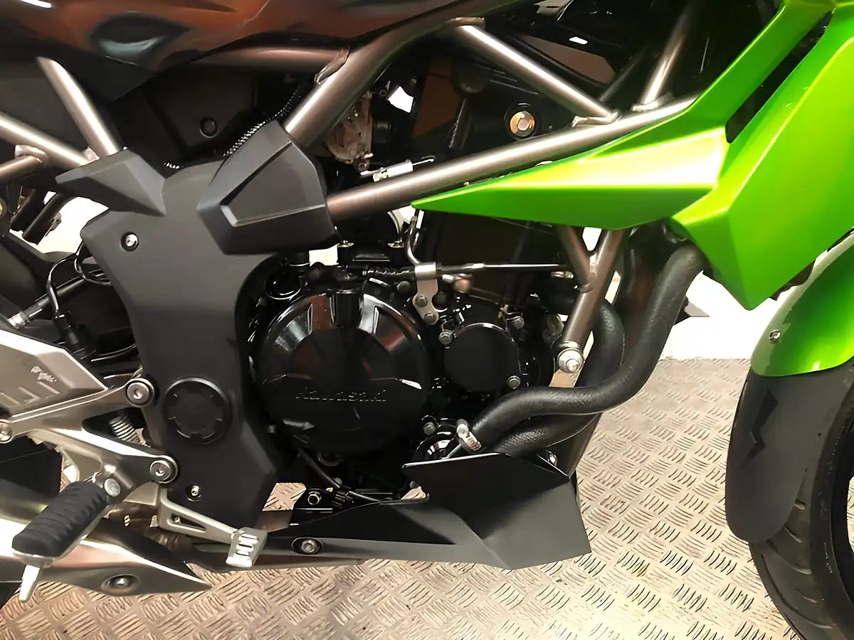 Used 2016 Kawasaki Z250 Sl Metallic Green - Interior and Exterior details 8