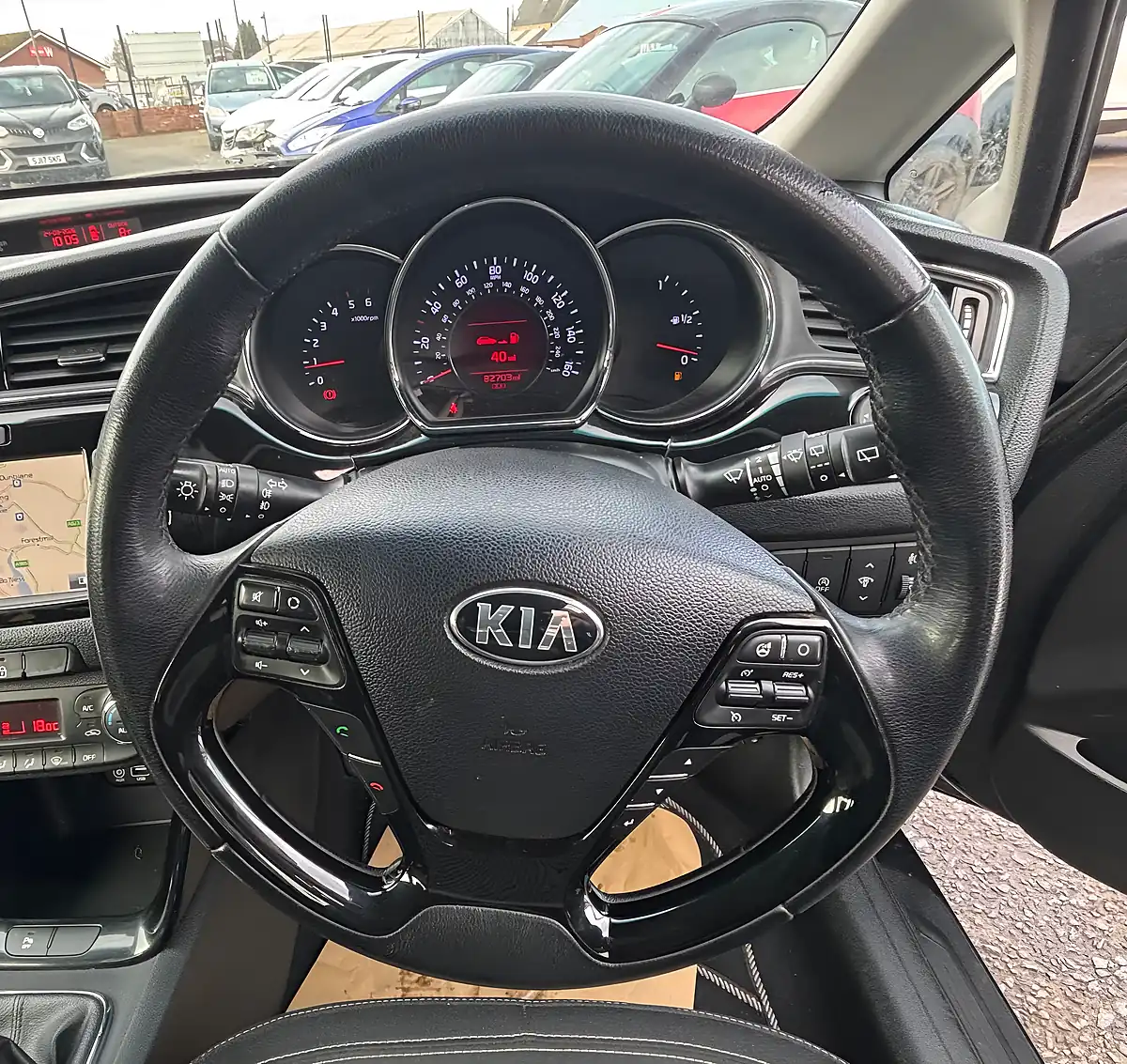 Used 2016 Kia Ceed 3 Black - Interior and Exterior details 12