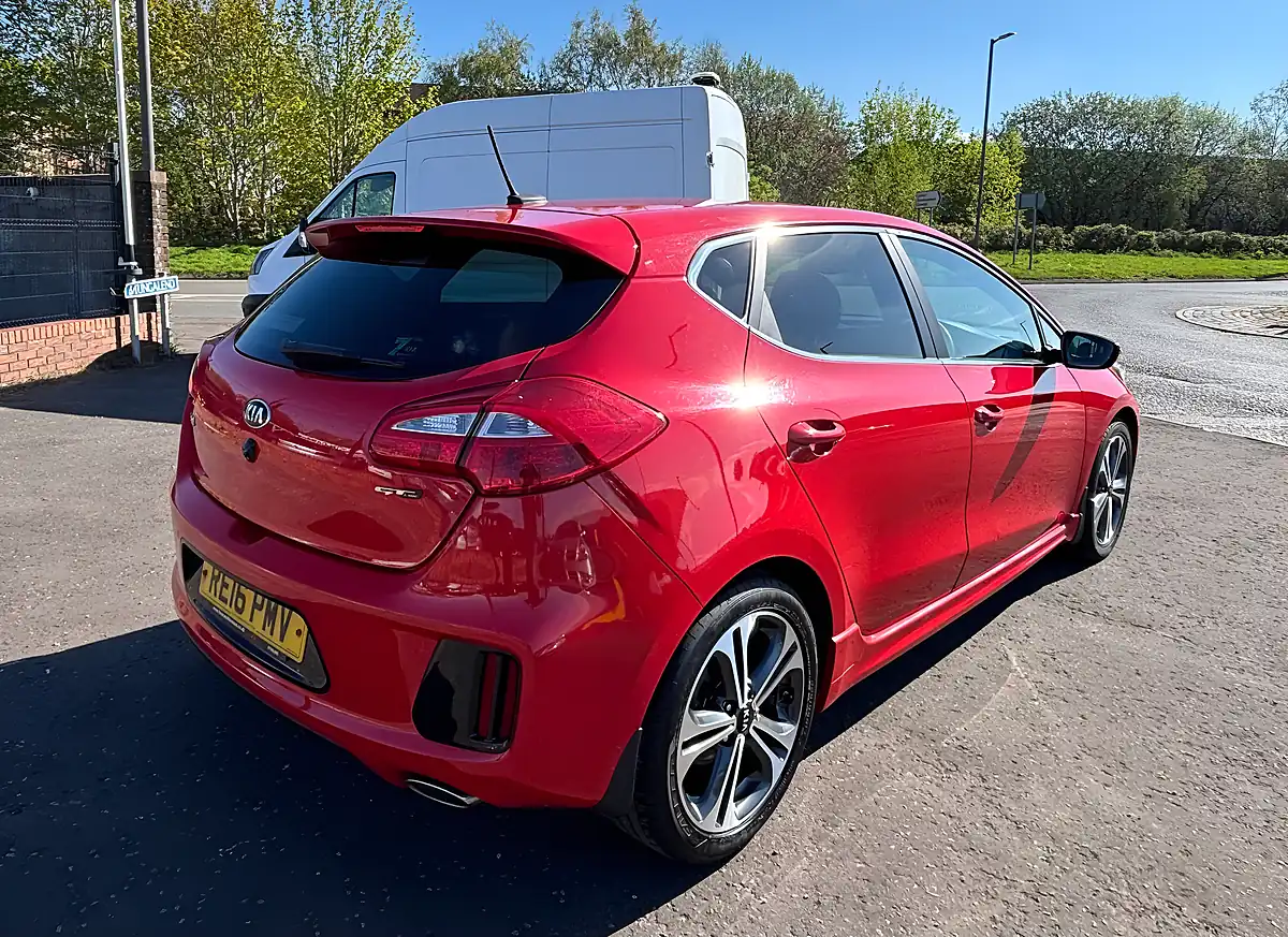 Used 2016 Kia Ceed GT-Line Red - Interior and Exterior details 10