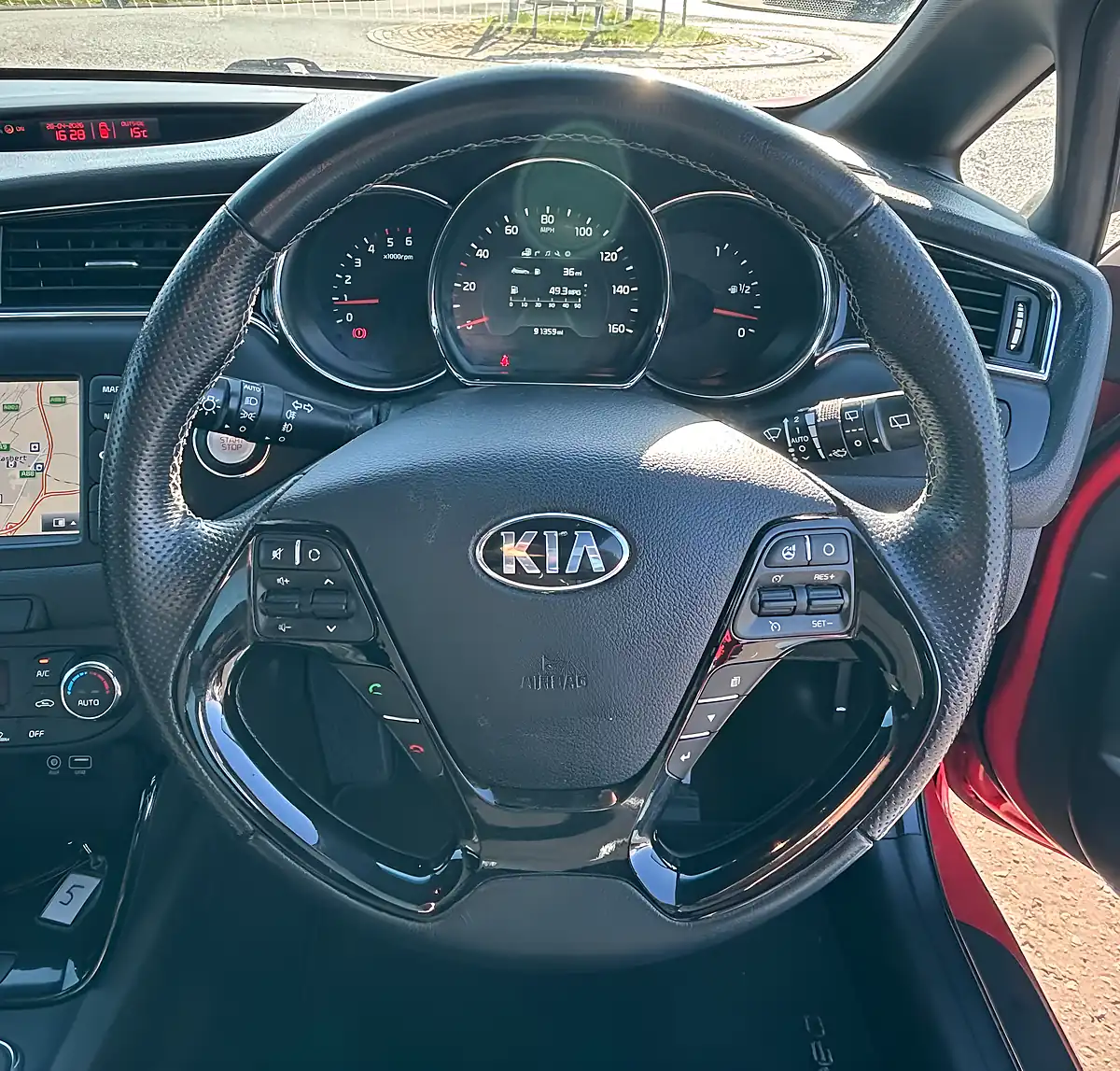 Used 2016 Kia Ceed GT-Line Red - Interior and Exterior details 18