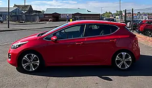 Used 2016 Kia Ceed GT-Line Red - Interior and Exterior details 4