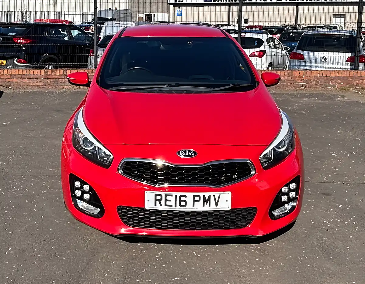 Used 2016 Kia Ceed GT-Line Red - Interior and Exterior details 5