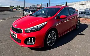 Used 2016 Kia Ceed GT-Line Red - Interior and Exterior details 7