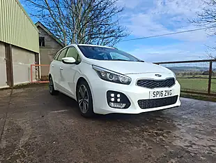 Used 2016 Kia Ceed GT-Line Sportswagon White - Interior and Exterior details 2