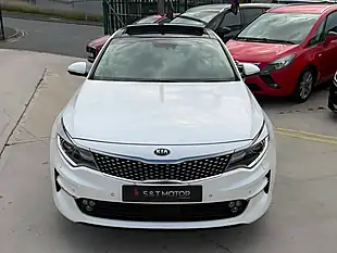 Used 2016 Kia Optima 4 White - Interior and Exterior details 2