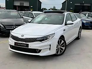 Used 2016 Kia Optima 4 White - Interior and Exterior details 6