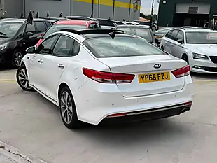 Used 2016 Kia Optima 4 White - Interior and Exterior details 7