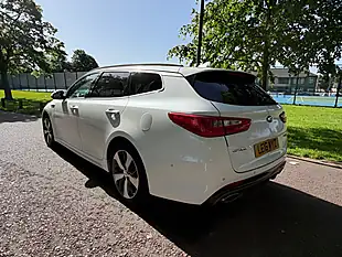 Used 2016 Kia Optima GT-Line S Sportswagon White - Interior and Exterior details 5