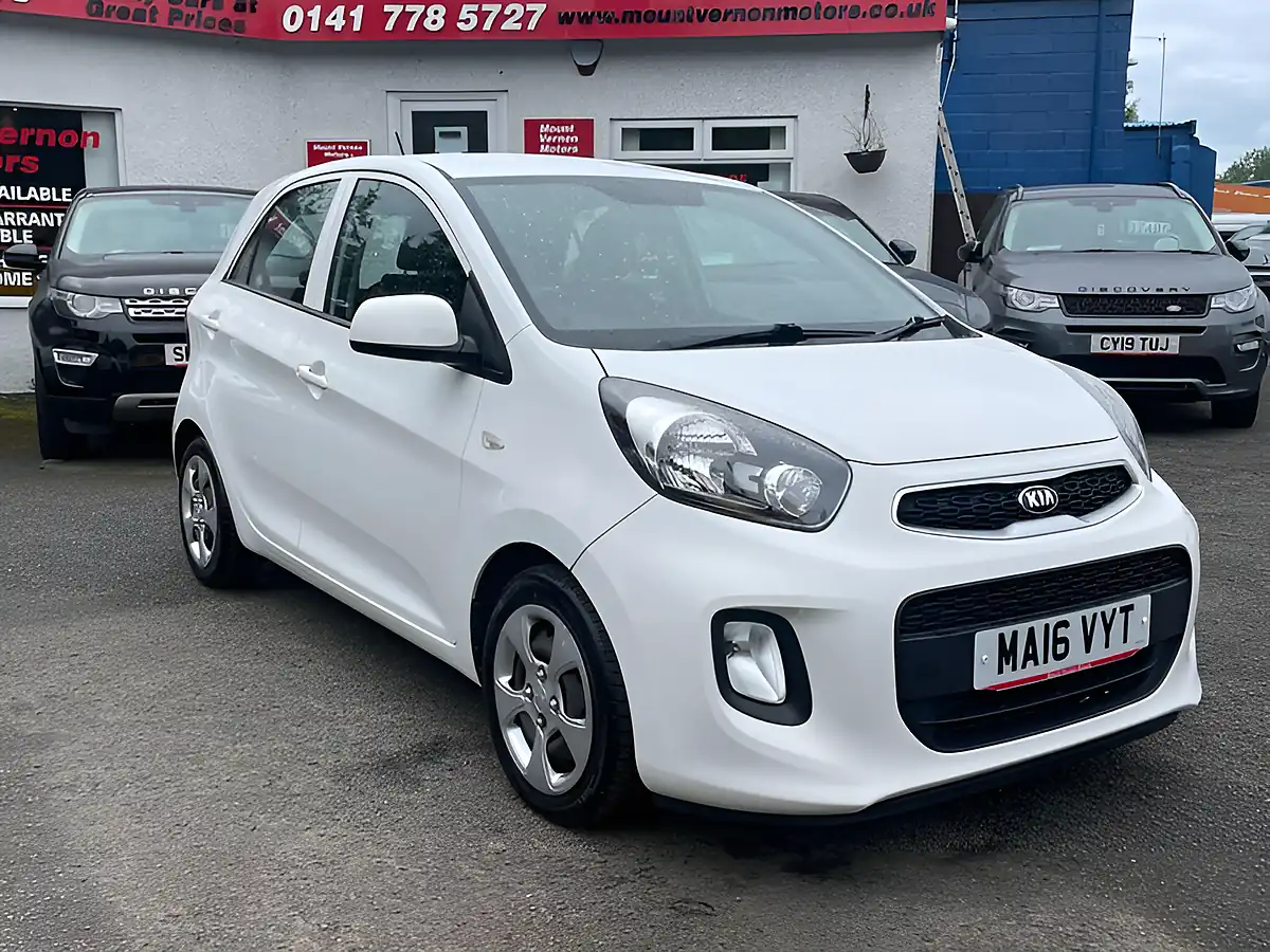Used 2016 Kia Picanto 1 White - Interior and Exterior details 11