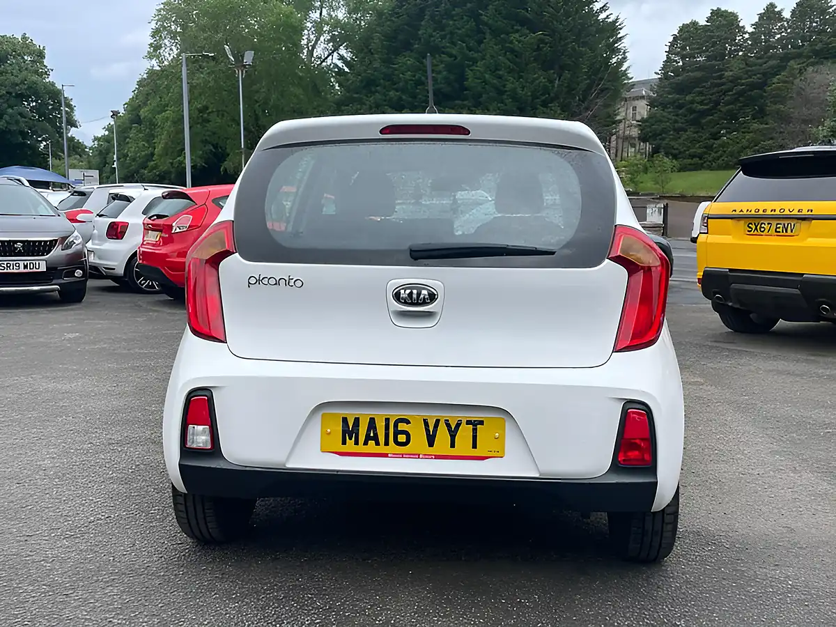 Used 2016 Kia Picanto 1 White - Interior and Exterior details 8