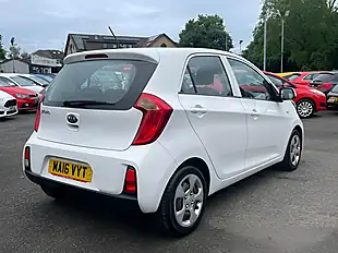 Used 2016 Kia Picanto 1 White - Interior and Exterior details 9