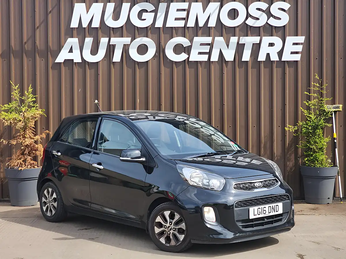 Used 2016 Kia Picanto 2 Black - Front View
