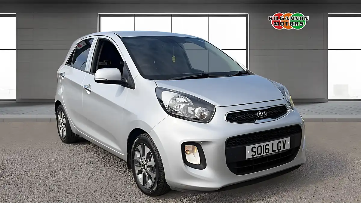 Used 2016 Kia Picanto 2 Silver - Front View