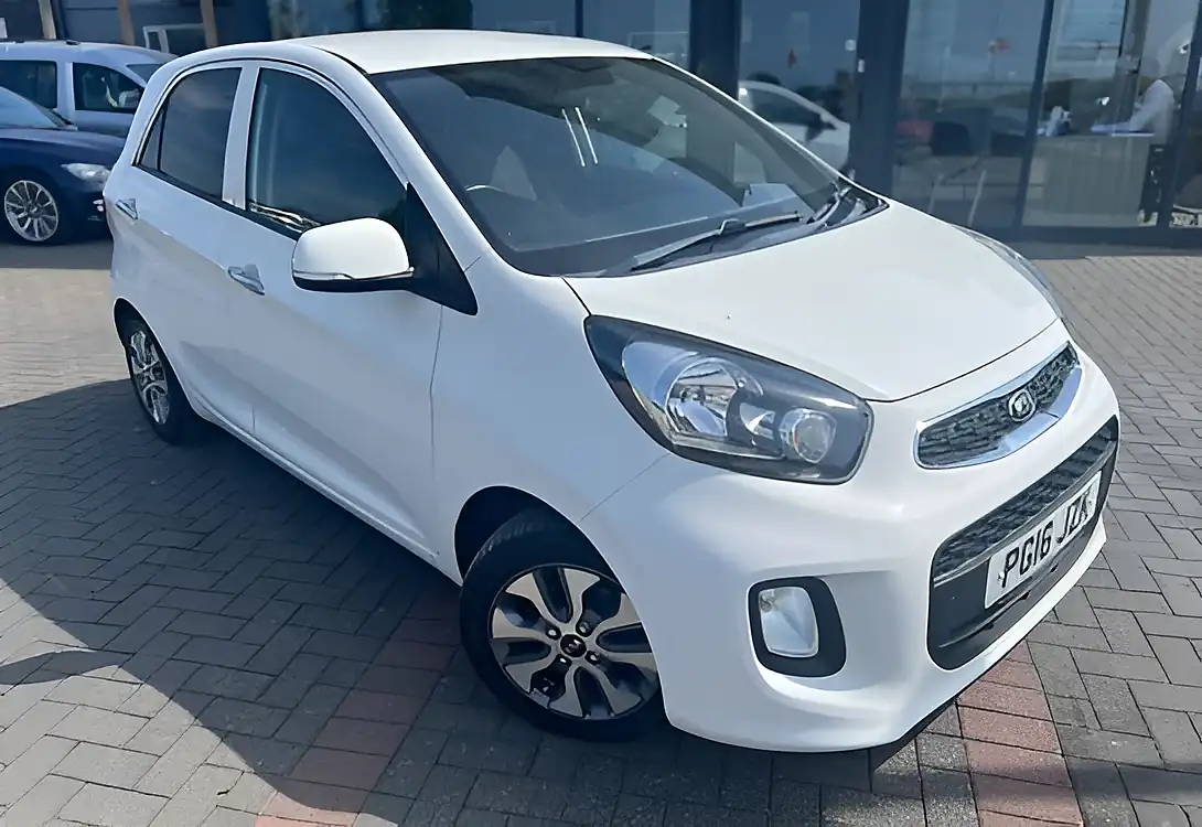 Used 2016 Kia Picanto Picanto 2 White - Front View