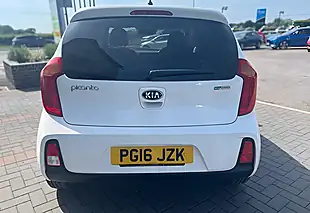 Used 2016 Kia Picanto Picanto 2 White - Interior and Exterior details 8