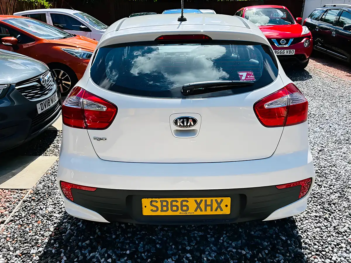 Used 2016 Kia Rio 1 Air White - Interior and Exterior details 4