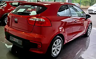 Used 2016 Kia Rio 1 Red - Interior and Exterior details 6