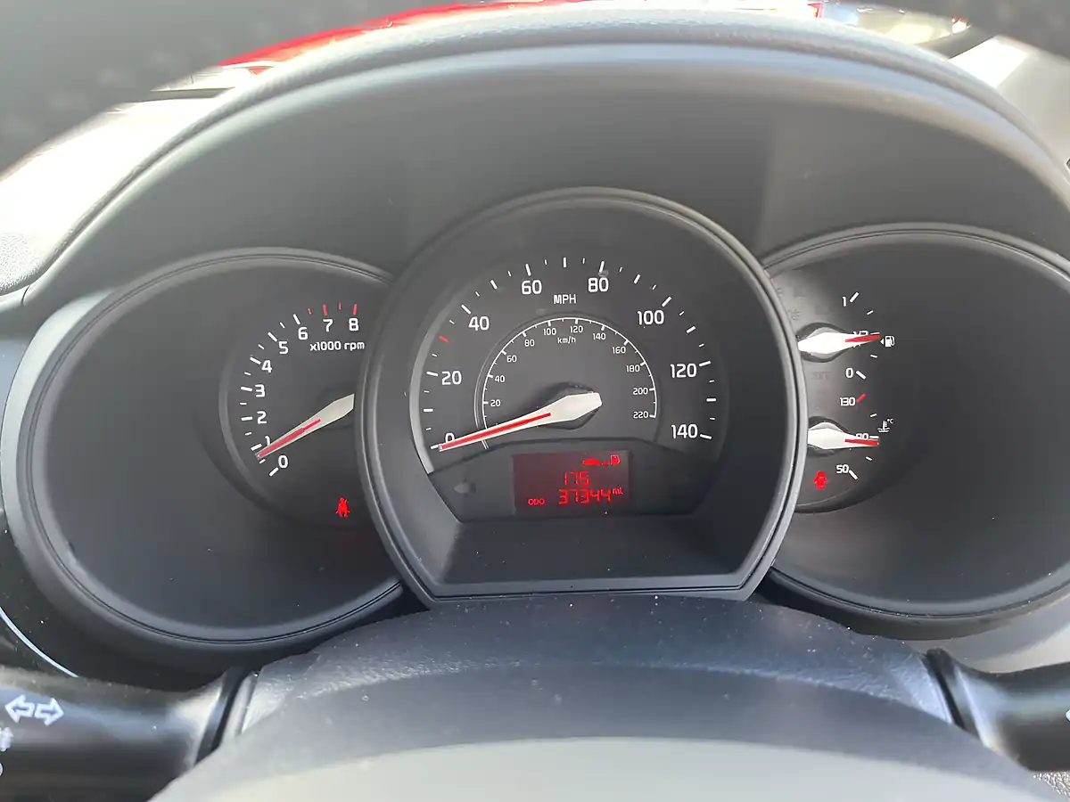 Used 2016 Kia Rio 2 Blaze Red - Interior and Exterior details 12