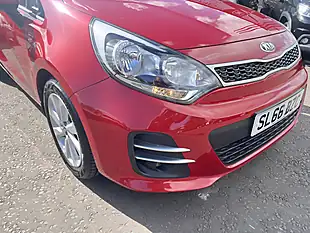 Used 2016 Kia Rio 2 Blaze Red - Interior and Exterior details 4