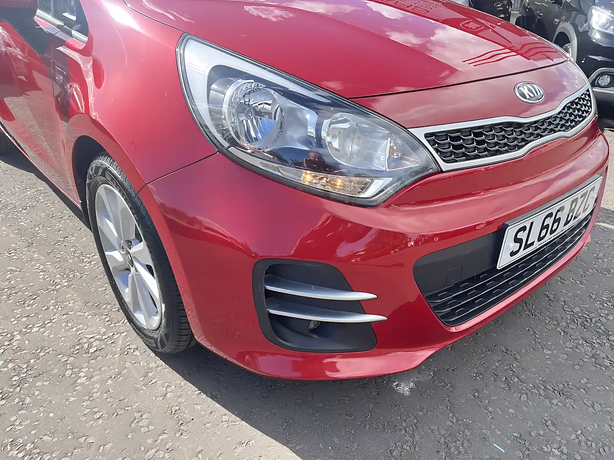 Used 2016 Kia Rio 2 Blaze Red - Interior and Exterior details 4