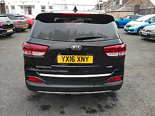Used 2016 Kia Sorento KX-4 Black - Interior and Exterior details 4