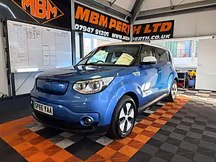 Used 2016 Kia Soul EV SUV Blue - Interior and Exterior details 3