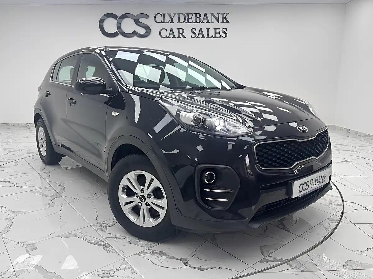 Used 2016 Kia Sportage 1 Black - Front View