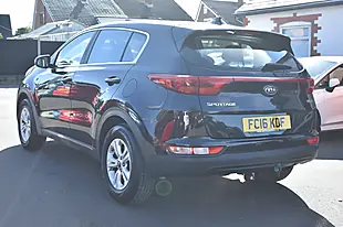 Used 2016 Kia Sportage 1 Black - Interior and Exterior details 4