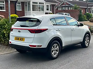 Used 2016 Kia Sportage 1 White - Interior and Exterior details 2
