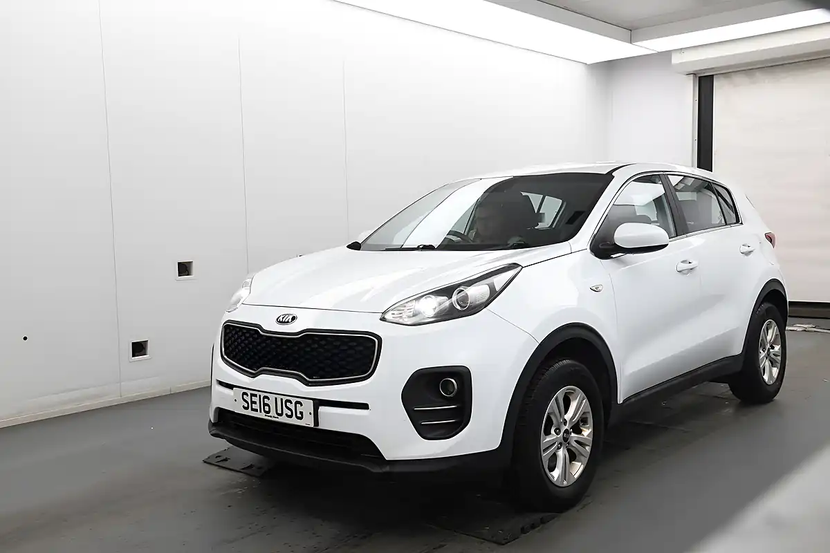 Used 2016 Kia Sportage 1 White - Interior and Exterior details 2