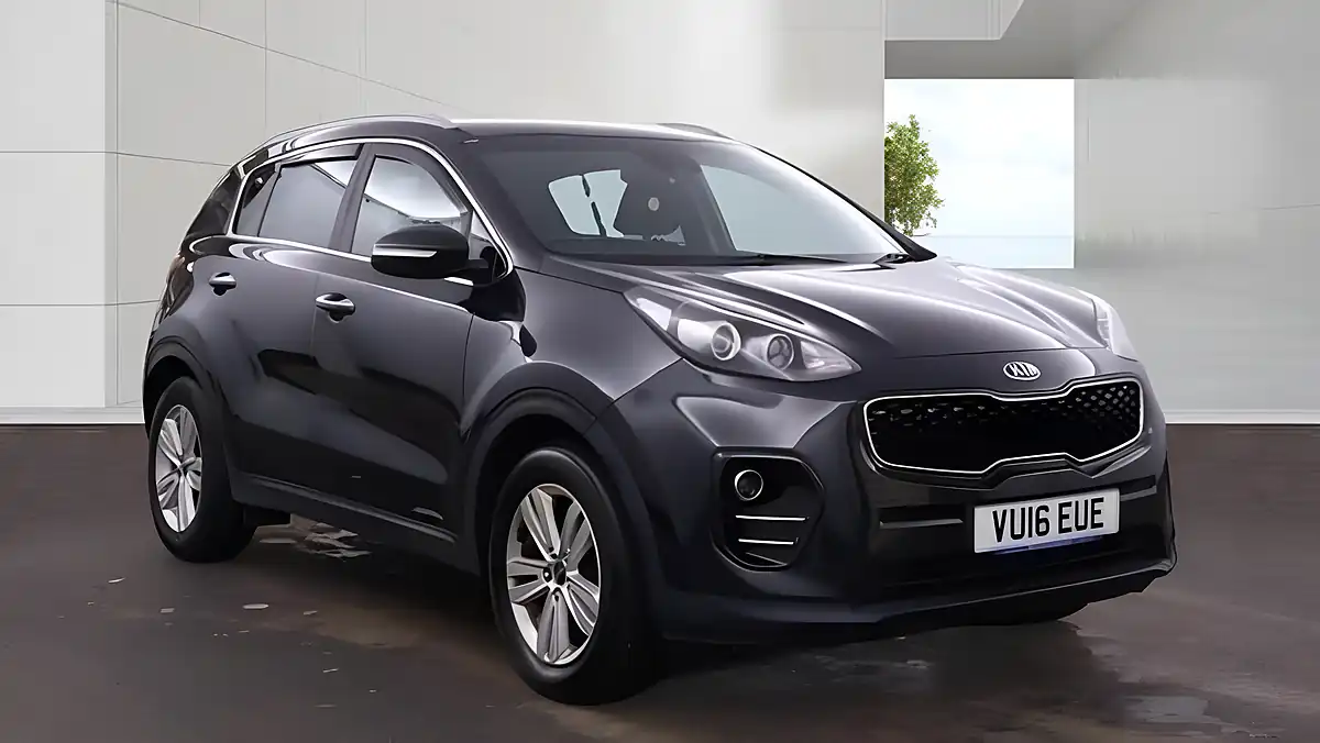 Used 2016 Kia Sportage 2 Black - Front View