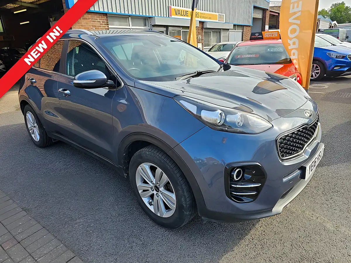 Used 2016 Kia Sportage 2 Blue - Front View