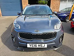 Used 2016 Kia Sportage 2 Blue - Interior and Exterior details 2
