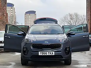 Used 2016 Kia Sportage 2 Blue - Interior and Exterior details 5