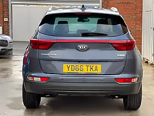 Used 2016 Kia Sportage 2 Blue - Interior and Exterior details 6