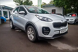 Used 2016 Kia Sportage 2 Euro 6 (s/S) Silver Frost - Interior and Exterior details 10