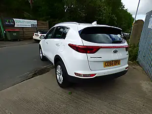 Used 2016 Kia Sportage 2 White - Interior and Exterior details 10