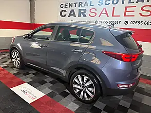 Used 2016 Kia Sportage 3 Blue - Interior and Exterior details 7