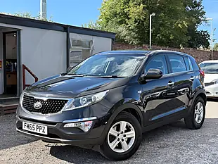 Used 2016 Kia Sportage Ecodynamics 1 2WD Euro 6 (s/S) 5dr Black - Interior and Exterior details 3