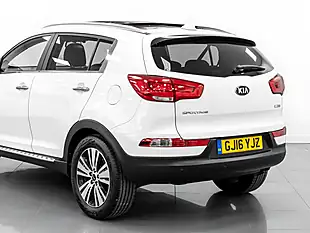 Used 2016 Kia Sportage Ecodynamics 3 White - Interior and Exterior details 9
