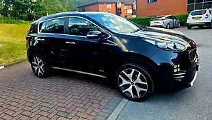 Used 2016 Kia Sportage GT-Line Black - Interior and Exterior details 4