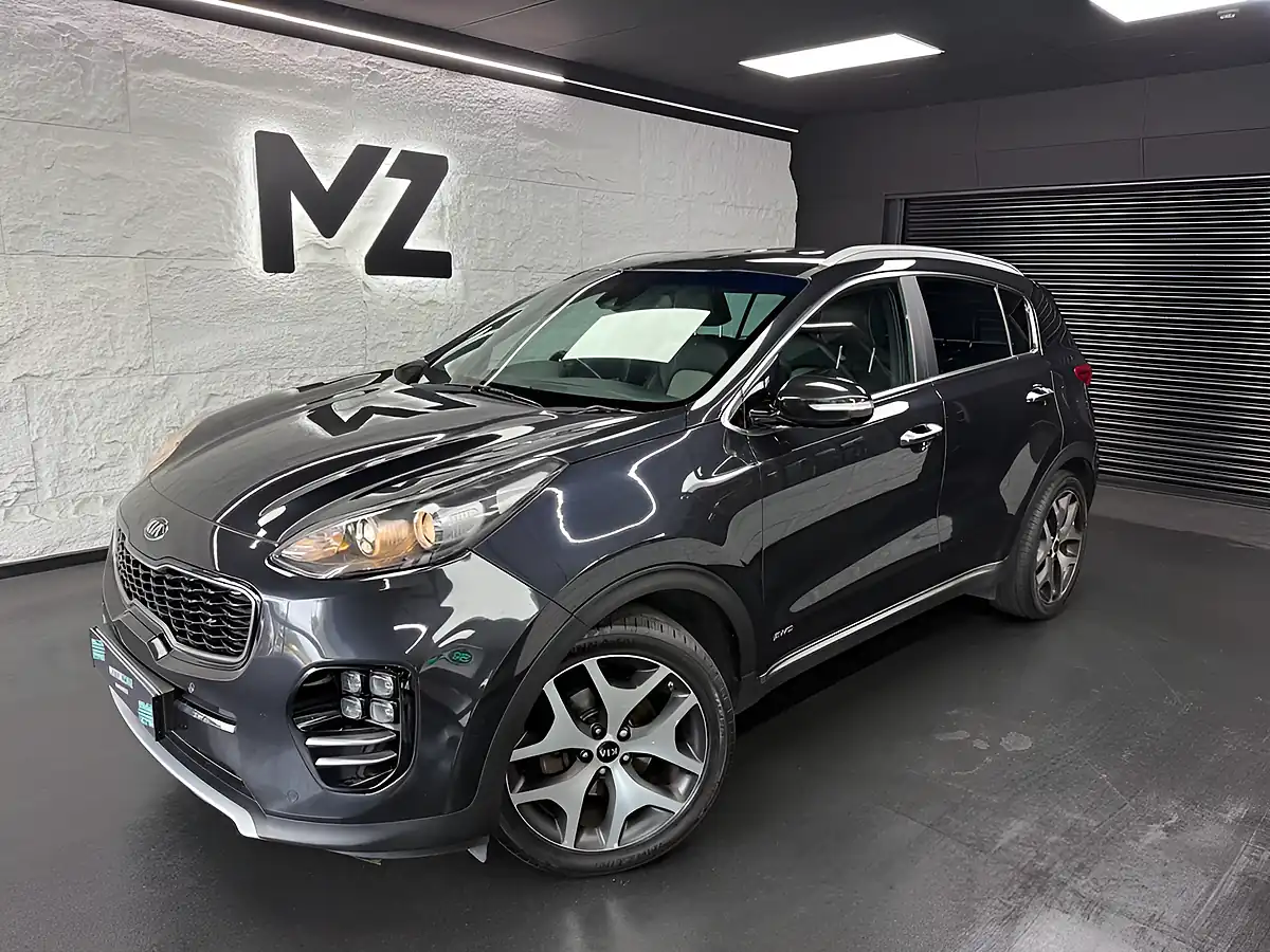Used 2016 Kia Sportage GT-Line Dark Gun Metal - Front View
